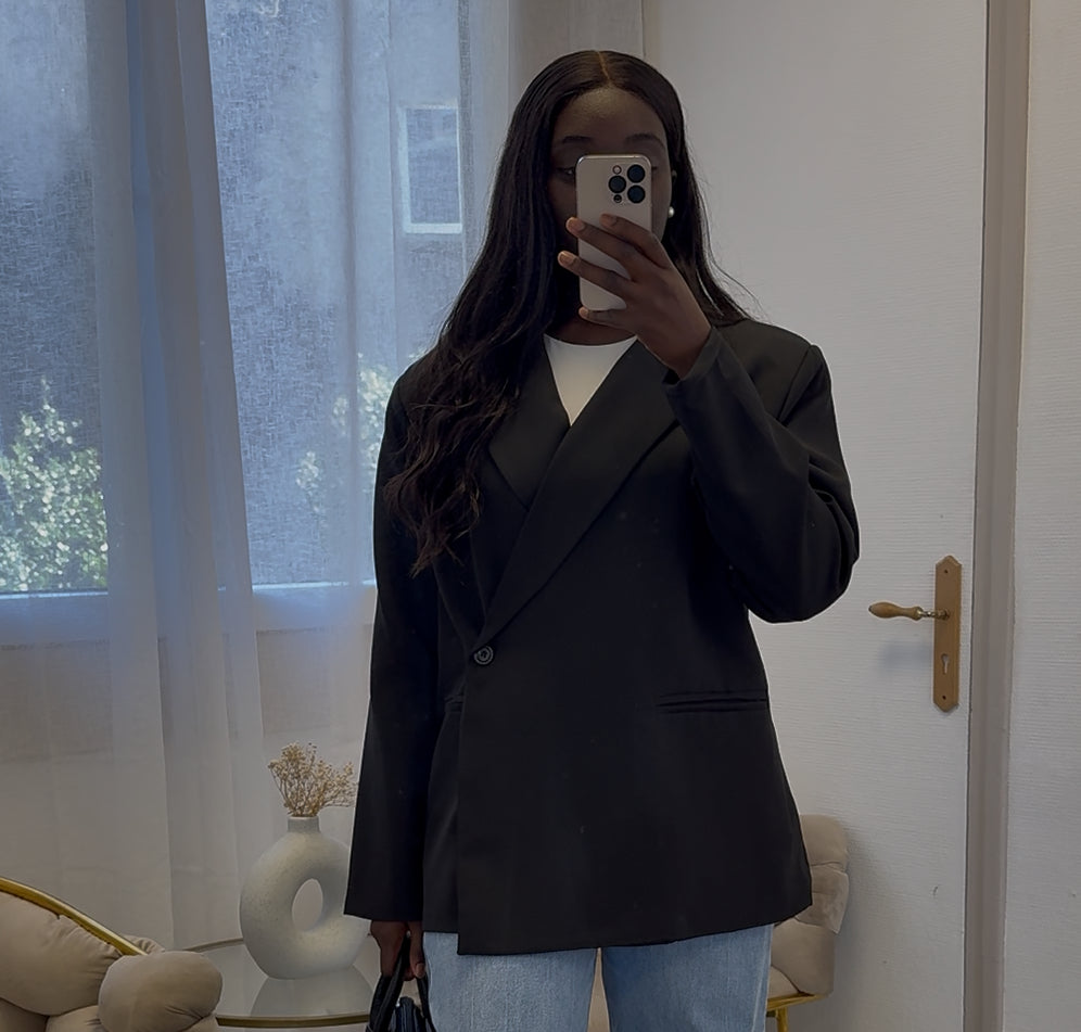 Blazer Asma noir